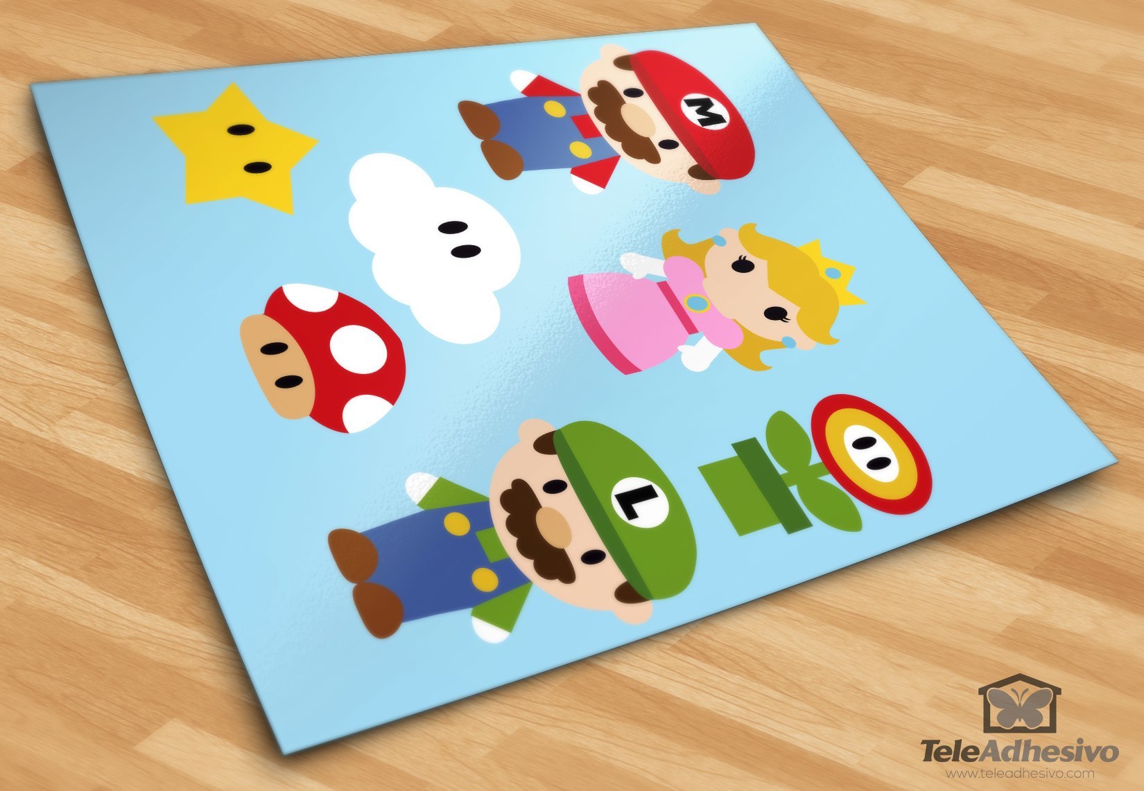 Stickers for Kids: Kit Mario Bros