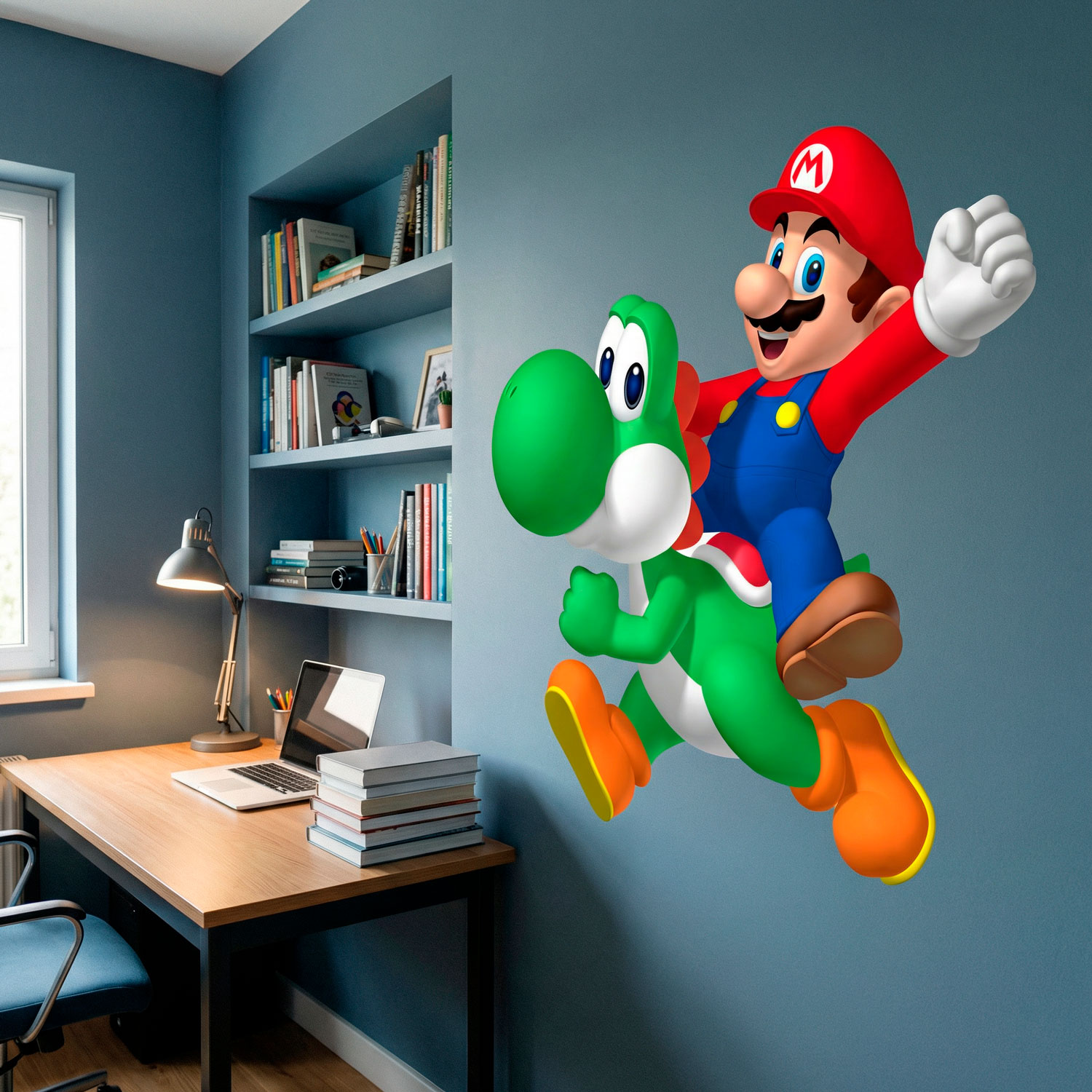 Stickers for Kids: Mario and Yoshi