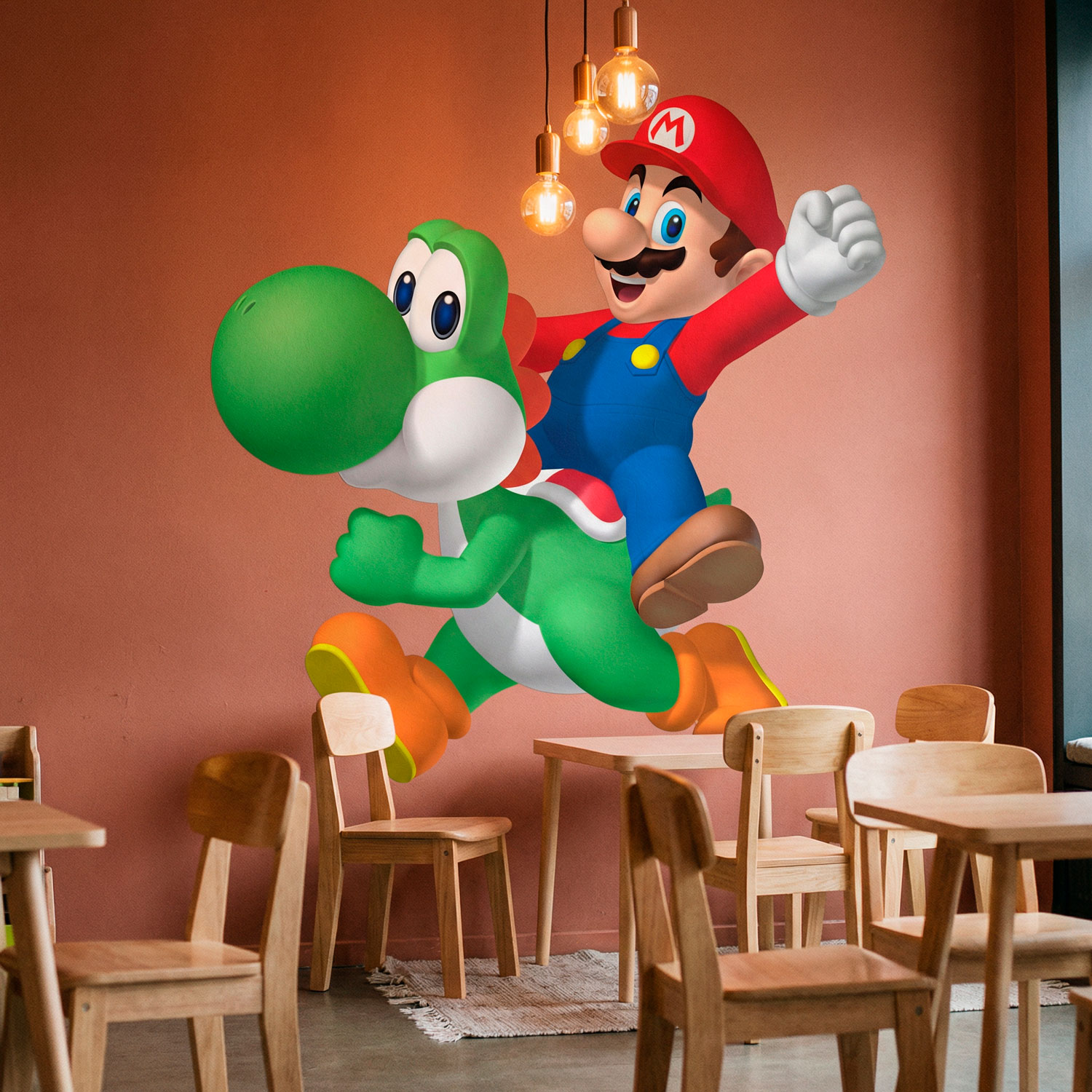 Stickers for Kids: Mario and Yoshi