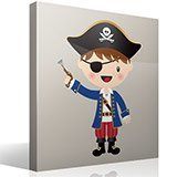 Stickers for Kids: The little pirate gun 4