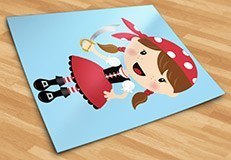 Stickers for Kids: The small corsair sword 5