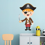 Stickers for Kids: The little pirate sword 3