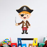 Stickers for Kids: The little sabre pirate 4