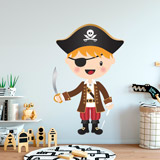 Stickers for Kids: The little pirate sword 5