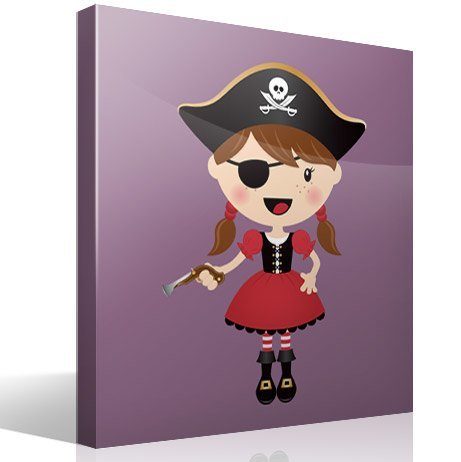 Stickers for Kids: The small pirate gun