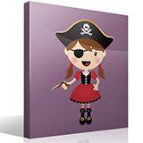 Stickers for Kids: The small pirate gun 4