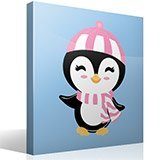 Stickers for Kids: Penguin in winter 4