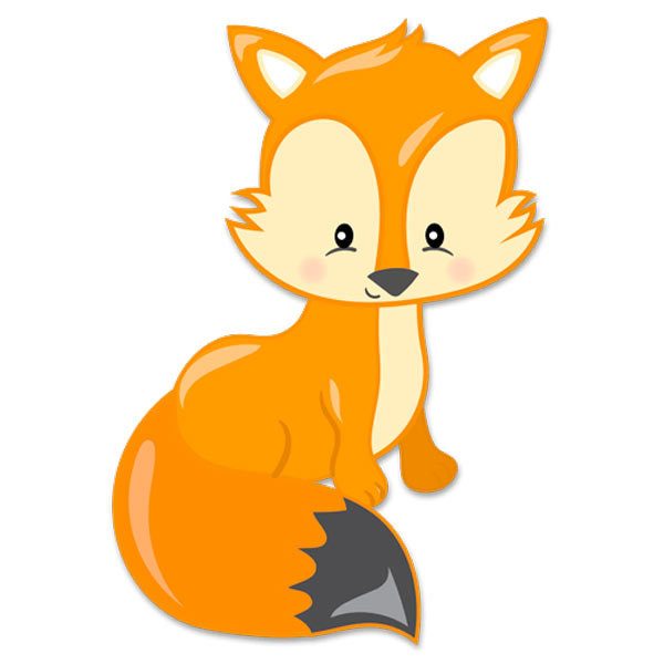 Stickers for Kids: Fox of the forest