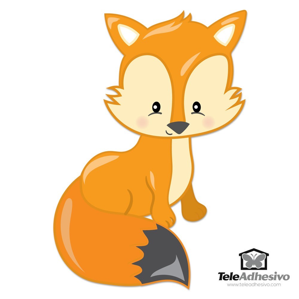 Stickers for Kids: Fox of the forest