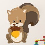Stickers for Kids: Forest Squirrel 3