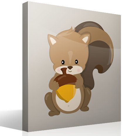 Stickers for Kids: Forest Squirrel