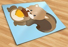 Stickers for Kids: Forest Squirrel 5