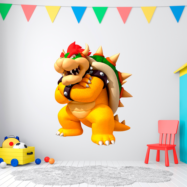 Stickers for Kids: King Bowser