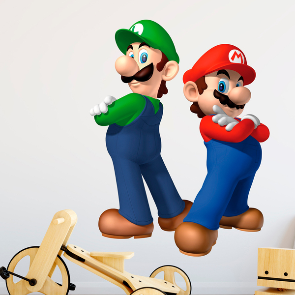 Stickers for Kids: Super Mario and Luigi