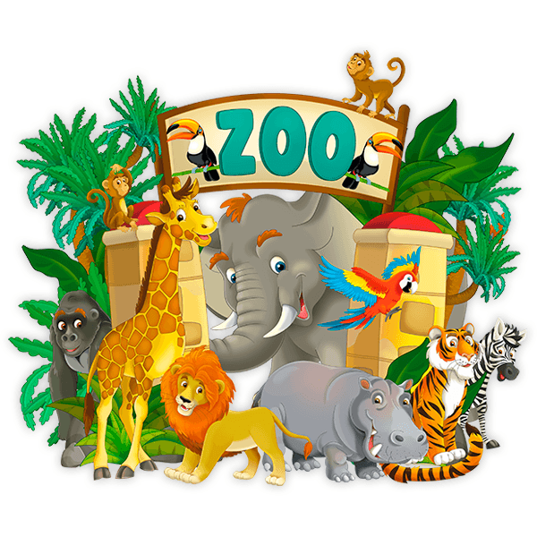 Stickers for Kids: Zoo Adventure
