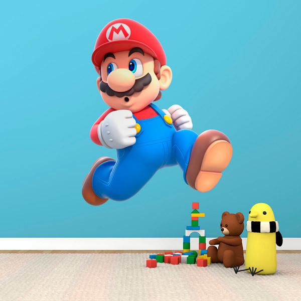 Stickers for Kids: Mario Bros Escaping