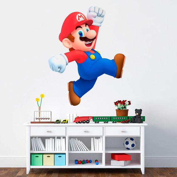 Stickers for Kids: Mario Bros Super Jump