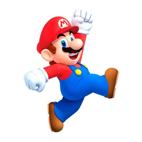 Stickers for Kids: Mario Bros Super Jump