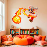 Stickers for Kids: Mario Bros Fireball 15