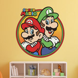 Stickers for Kids: Mario & Luigi Team Bros 4