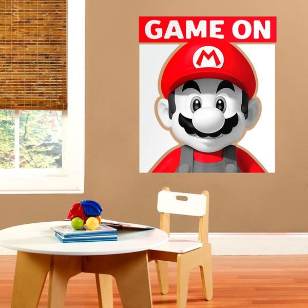 Stickers for Kids: Mario Bros Game On