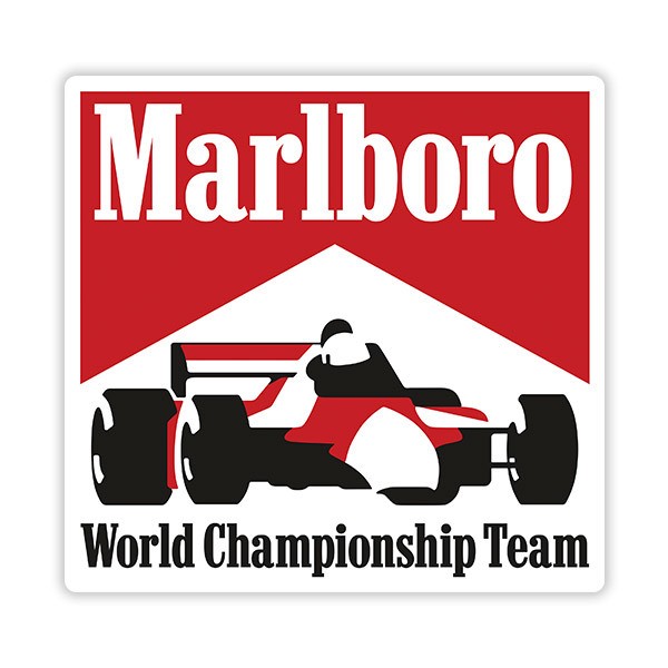 Car & Motorbike Stickers: Marlboro Fórmula 1