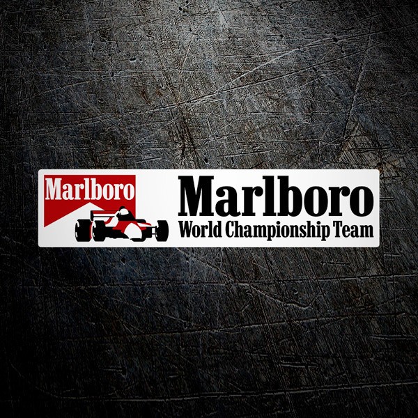 Car & Motorbike Stickers: Marlboro F1