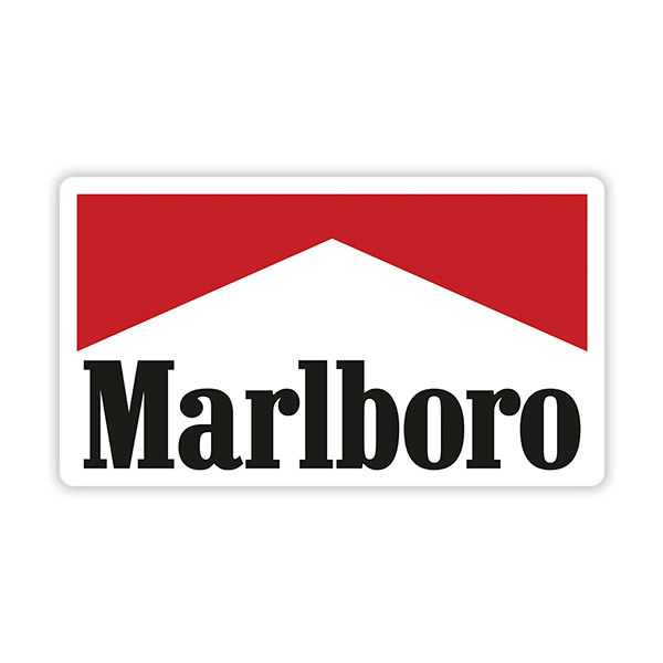 Car & Motorbike Stickers: Marlboro Retro