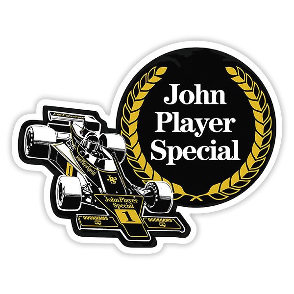 Car & Motorbike Stickers: John Player Special