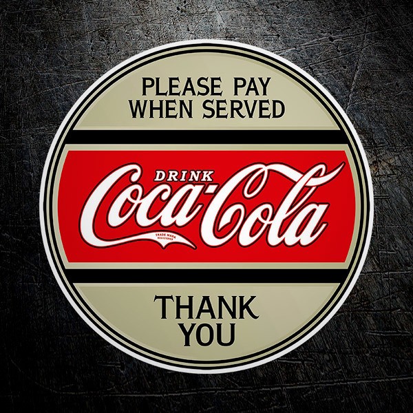 Car & Motorbike Stickers: Drink Coca Cola