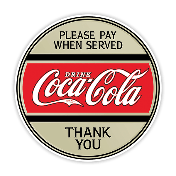 Car & Motorbike Stickers: Drink Coca Cola