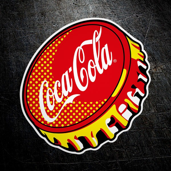 Car & Motorbike Stickers: Coca Cola Plate