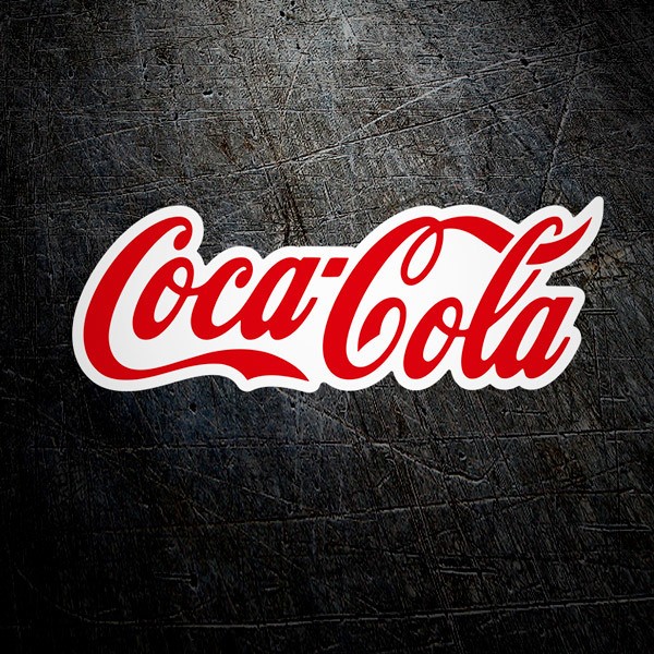 Car & Motorbike Stickers: Coca Cola Lettering