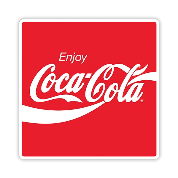 Car & Motorbike Stickers: Enjoy Coca Cola
