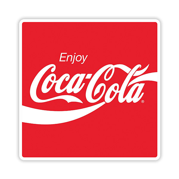 Car & Motorbike Stickers: Enjoy Coca Cola