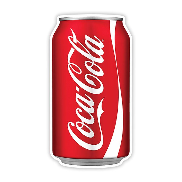 Car & Motorbike Stickers: Coca Cola Can