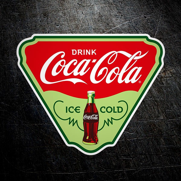 Car & Motorbike Stickers: Coca Cola Poster