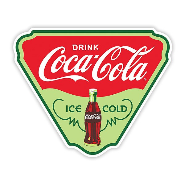 Car & Motorbike Stickers: Coca Cola Poster