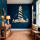 Wall Stickers: Lighthouse and Sailboats 12