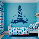 Wall Stickers: Lighthouse and Sailboats 13