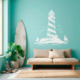 Wall Stickers: Lighthouse and Sailboats 15