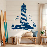 Wall Stickers: Lighthouse and Sailboats 20