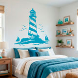 Wall Stickers: Lighthouse and Sailboats 22