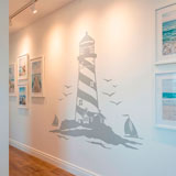 Wall Stickers: Lighthouse and Sailboats 25