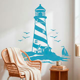 Wall Stickers: Lighthouse and Sailboats 26