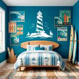 Wall Stickers: Lighthouse and Sailboats 6