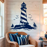 Wall Stickers: Lighthouse and Sailboats 8