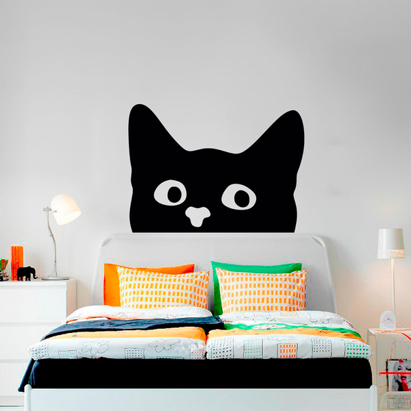 Wall Stickers: Naughty Cat