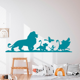 Stickers for Kids: Lion King Characters Silhouettes 4