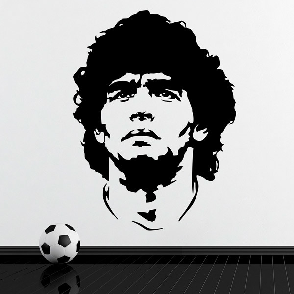 Wall Stickers: Diego Armando Maradona
